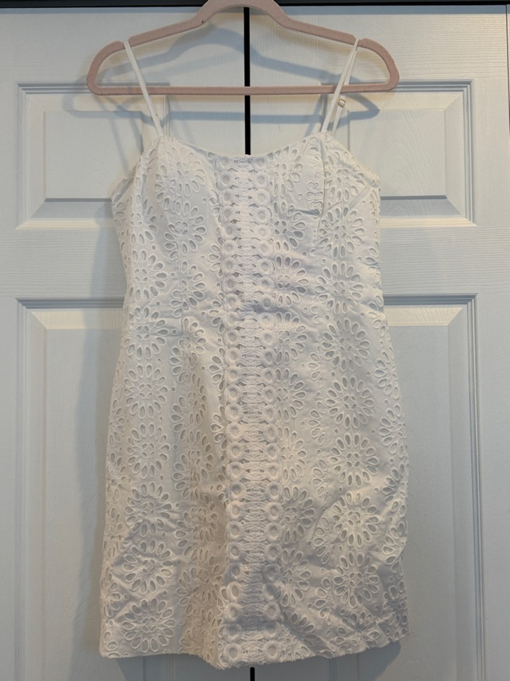 Lilly Pulitzer White Eyelet Mini Dress